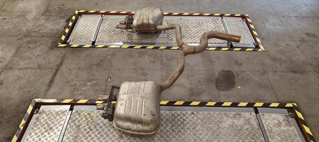 Volkswagen Arteon Achterbumper met dubbele einddemper, Auto-onderdelen, Ophalen, Gebruikt, Volkswagen, Achter