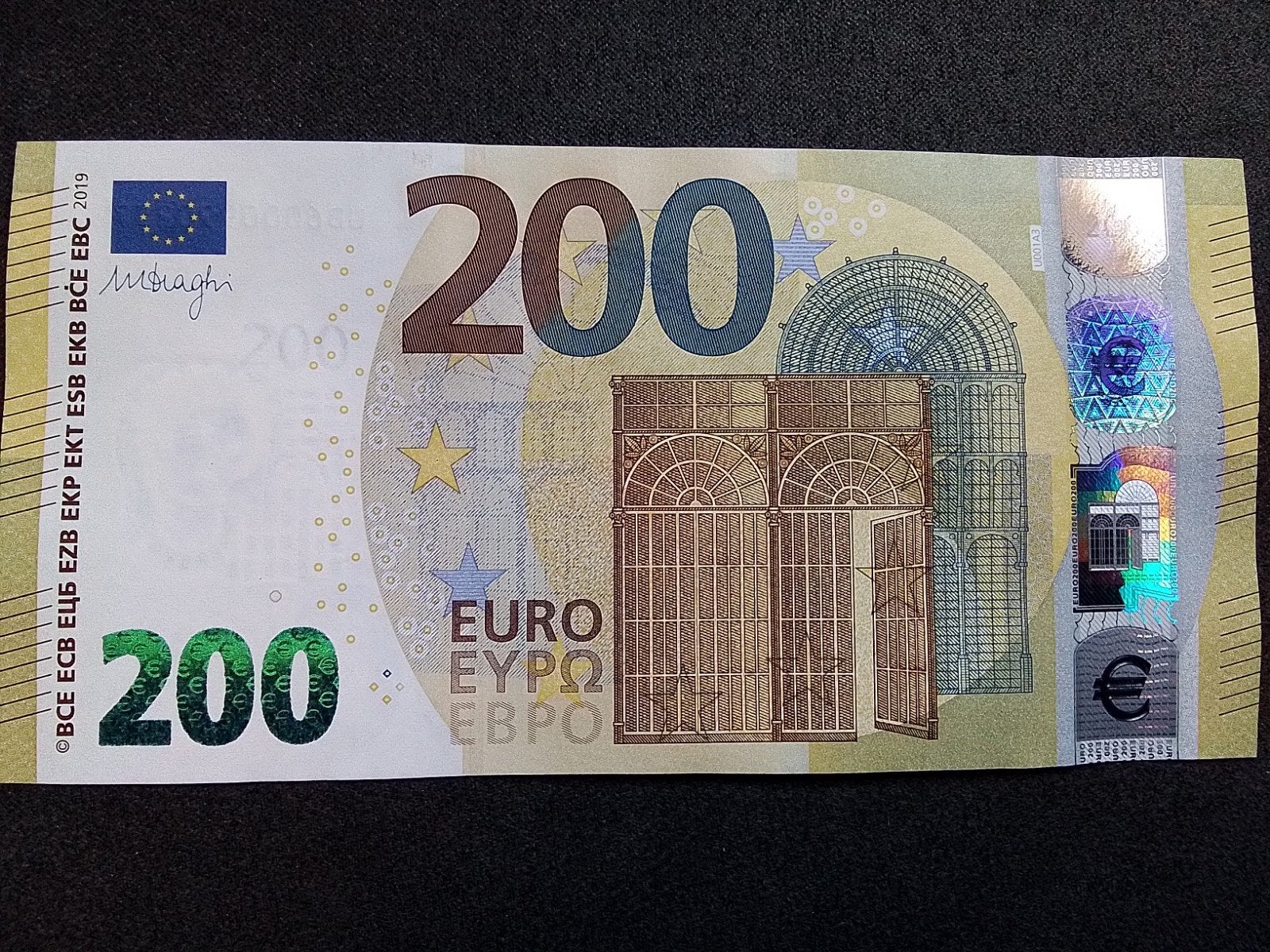 200 eurobiljet 2019 Frankrijk en veel meer eurobiljeten, Postzegels en Munten, Bankbiljetten | Europa | Eurobiljetten, Ophalen of Verzenden