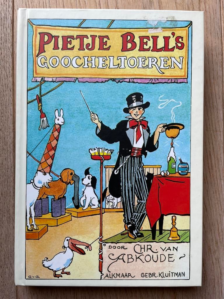 Chris van Abkoude - Pietje Bell's Goocheltoeren, Boeken, Ophalen of Verzenden, Gelezen, Fictie algemeen