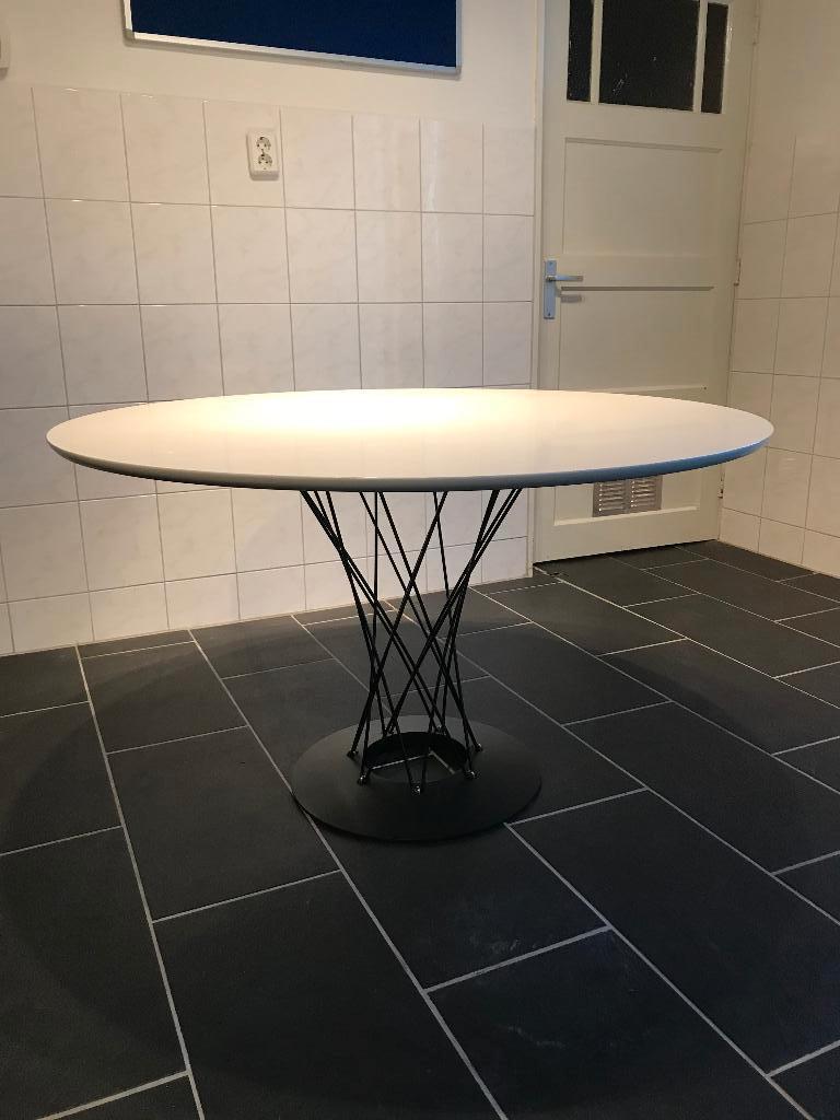 Ronde cyclone wire tafel bureau, Gebruikt, Ophalen of Verzenden, Nvt, Nvt