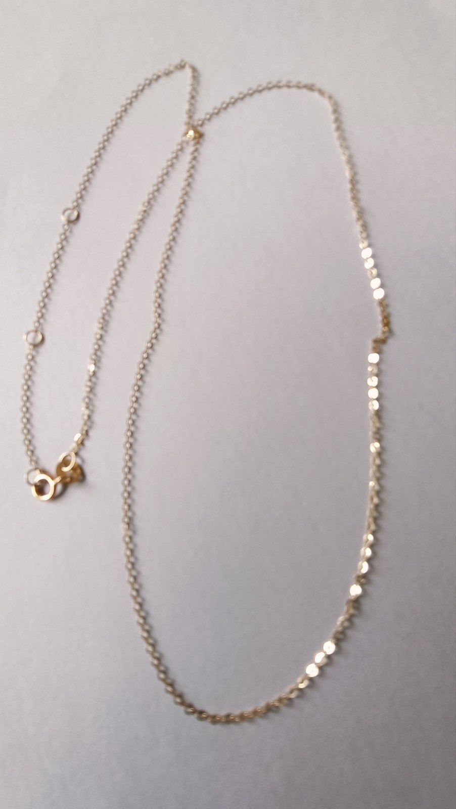 Fijne gouden ketting, 9 krt, Verzenden, Goud, Ketting