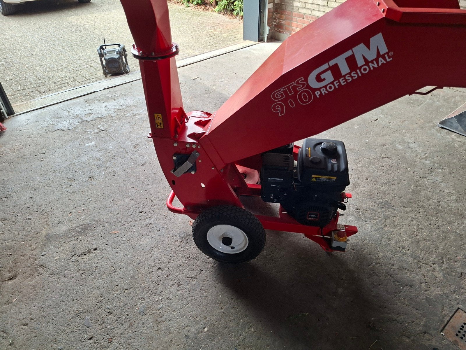 gtm gts 900 houtversnipperaar, Ophalen, Gebruikt