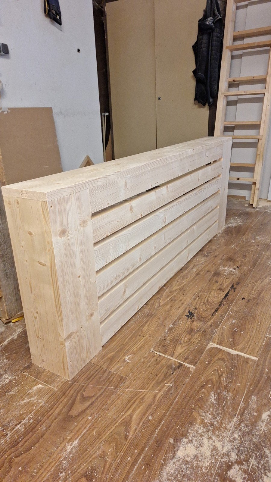 radiator ombouw van terug gedroogd en geschaafd hout, Ophalen, Nieuw