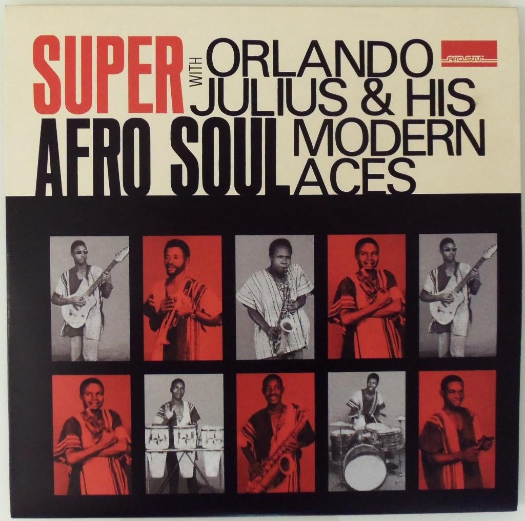 Afro Soul LP van Orlando Julius, Zo goed als nieuw, 12 inch, Inclusief binnenhoes, Ophalen of Verzenden