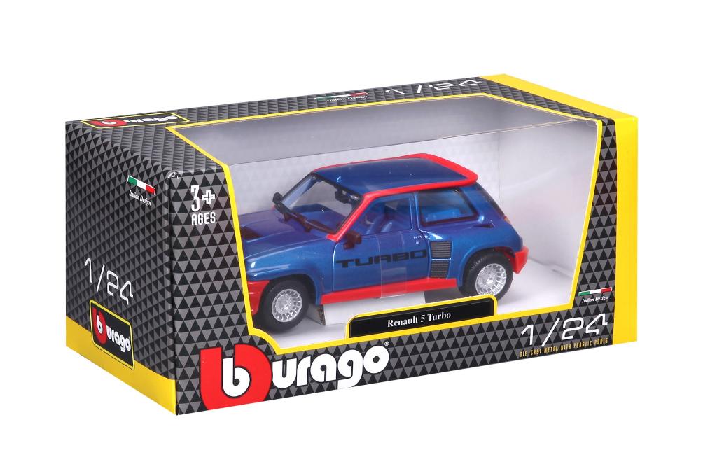 Bburago Renault 5 Turbo 1982 / Schaal 1:24 / NIEUW, Auto, Nieuw, Ophalen of Verzenden, Bburago