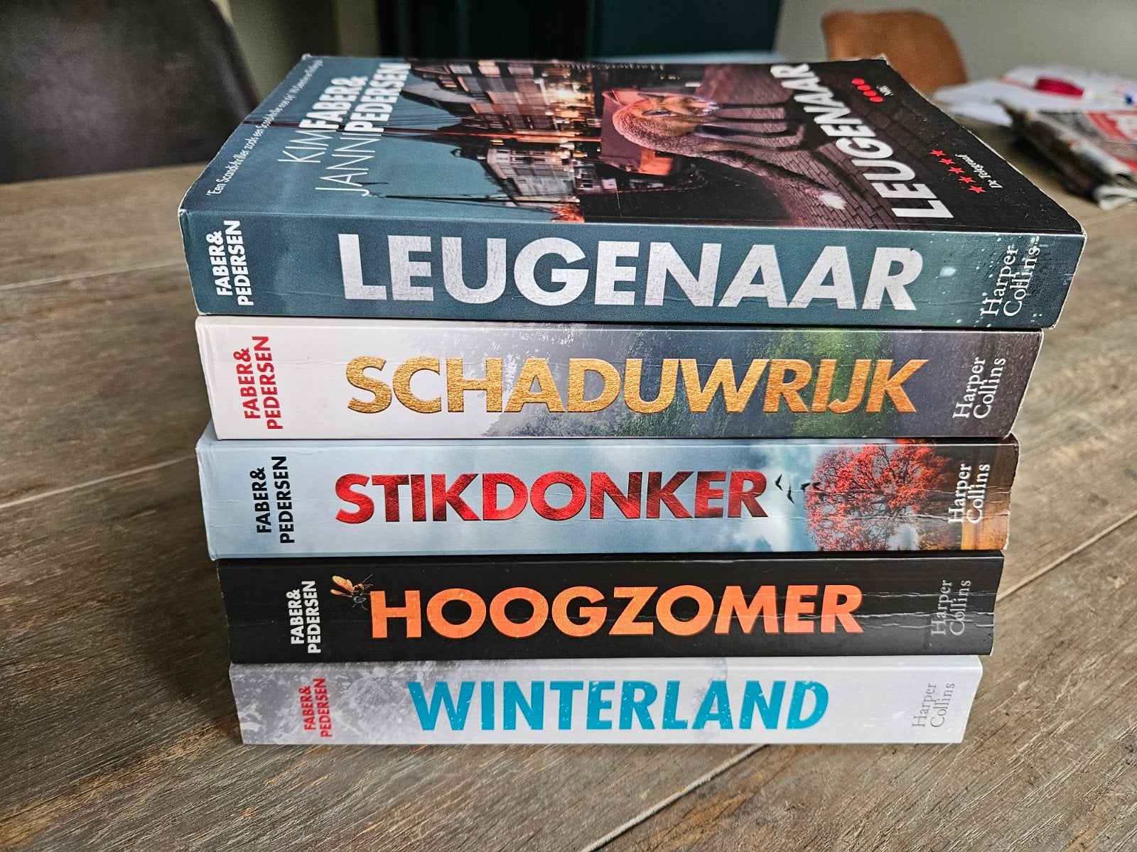Faber & Pedersen complete serie, Gelezen, Complete serie of reeks, Europa, Ophalen of Verzenden