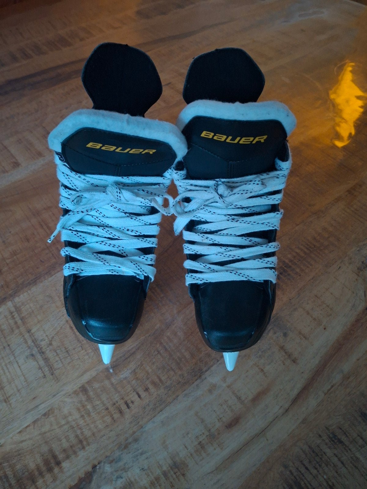 Bauer Supreme ijshockeyschaatsen - Maat 36, Bauer, Ophalen of Verzenden, Zo goed als nieuw, IJshockeyschaatsen