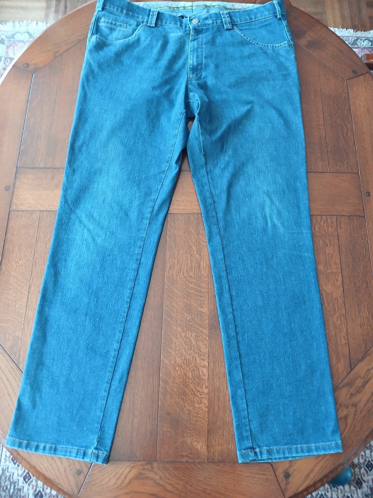 Meyer jeans 27 blauw, Ophalen of Verzenden, Zo goed als nieuw, Overige maten, Blauw