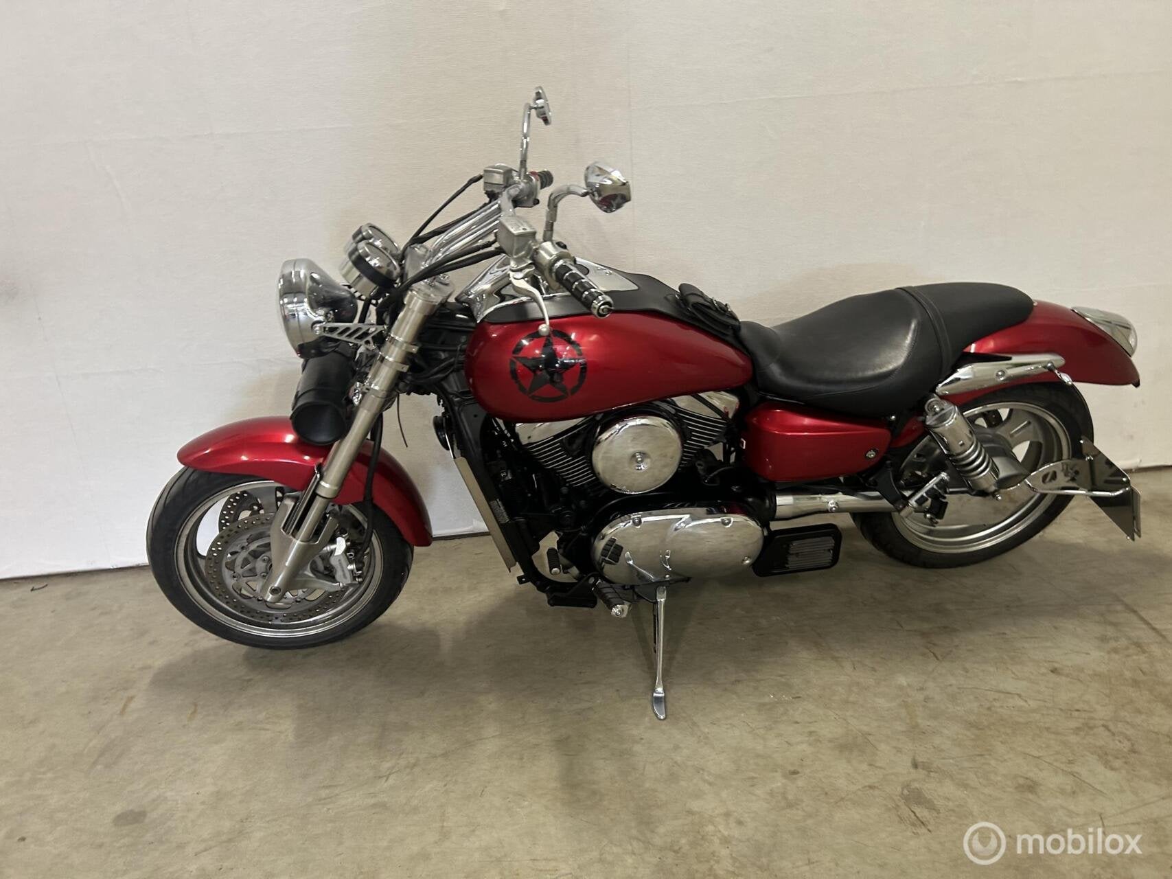 Kawasaki VN 1600 Mean Streak, Chopper, Bedrijf, Meer dan 35 kW, 1552 cc