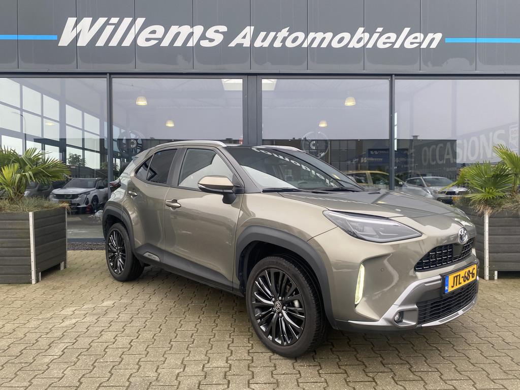 Toyota Yaris Cross 1.5 Hybrid Adventure Panoramadak, Head up, Stof, Gebruikt, Met garantie (alle), 116 pk