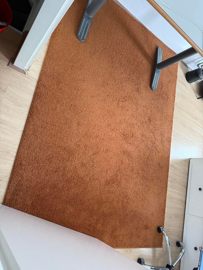 Ikea tapijt - Zo goed als nieuw, Ophalen, Gebruikt, 100 tot 150 cm, Bruin