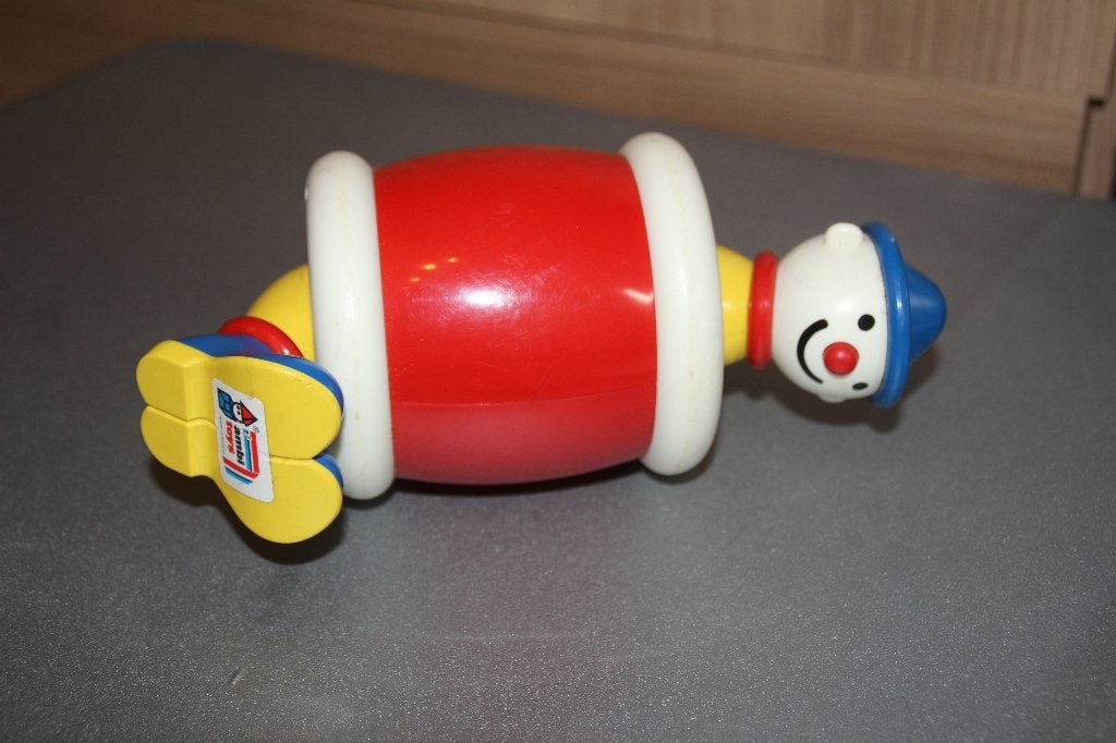 vintage jack in a barrel van ambi toys., Ophalen of Verzenden, Gebruikt, Jongen of Meisje