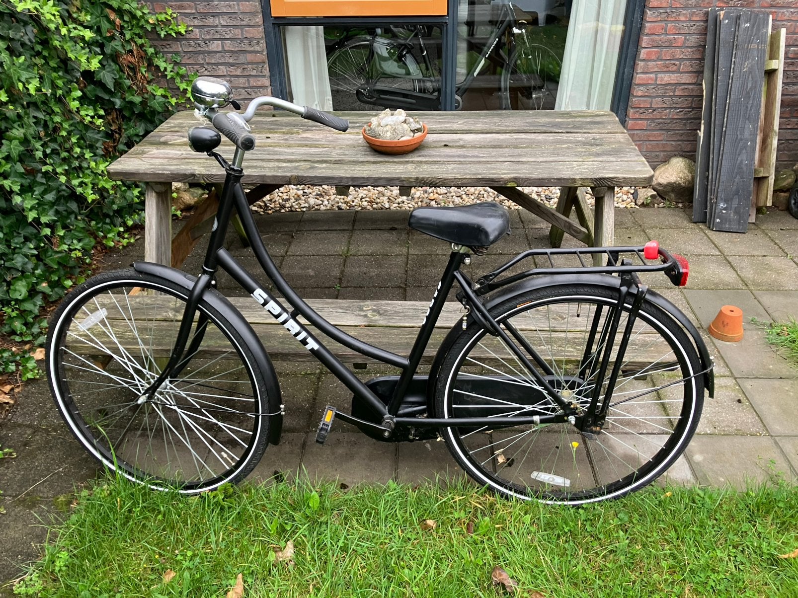 Damesfiets omafiets 4 jaar oud 2jr niet gebruikt, 53 tot 56 cm, Ophalen, Gebruikt, Terugtraprem