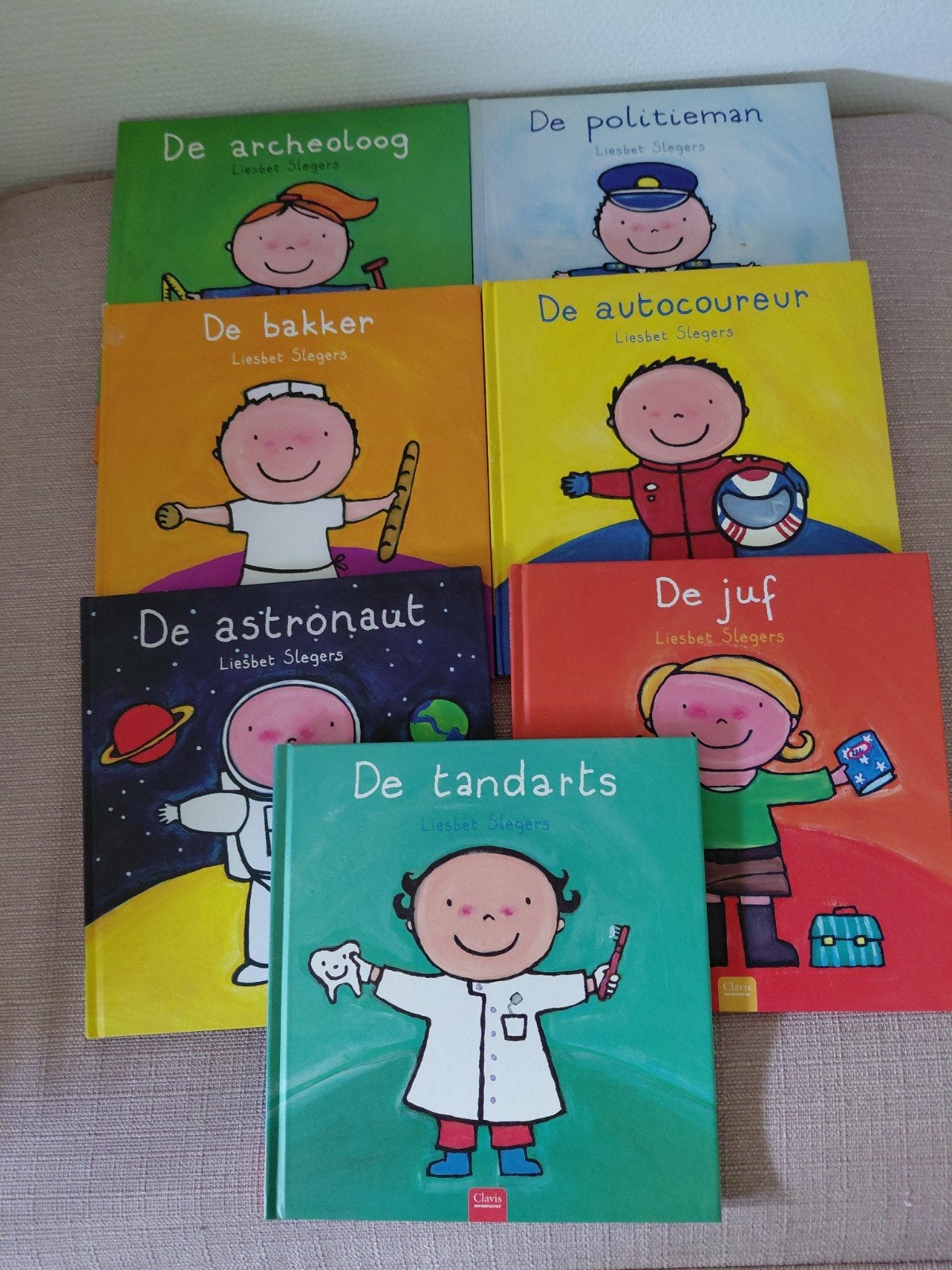 Liesbet Slegers/beroepen boeken/ groot formaat, Ophalen of Verzenden, Zo goed als nieuw, 3 tot 4 jaar