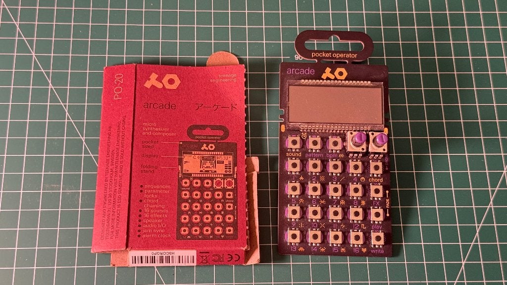 Teenage Engineering Pocket Operator PO-20 Arcade, Ophalen of Verzenden, Zo goed als nieuw
