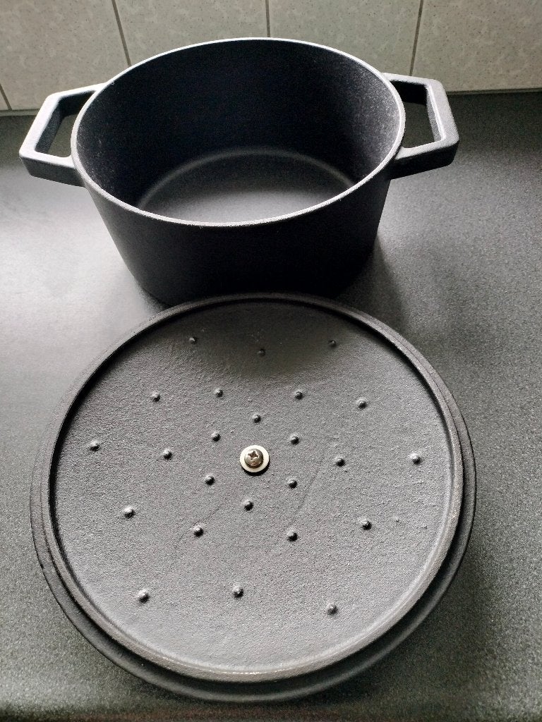 Nieuw Braadpan cyril lignac,, Ophalen of Verzenden, Nieuw, Gietijzer, Koekenpan of Braadpan