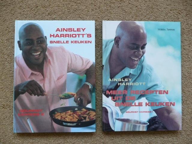 Ainsley Harriott Gourmet Express 1 en 2 nieuwe boeken, Boeken, Kookboeken, Ophalen of Verzenden, Nieuw