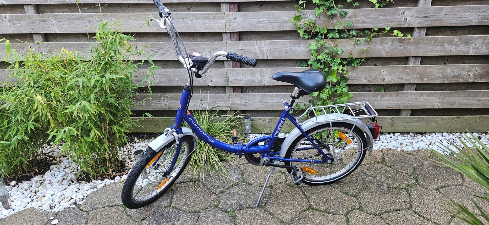 Camping vouwfiets, Fietsen en Brommers, Fietsen | Vouwfietsen, 20 inch of meer, Gebruikt, Versnellingen, Ophalen