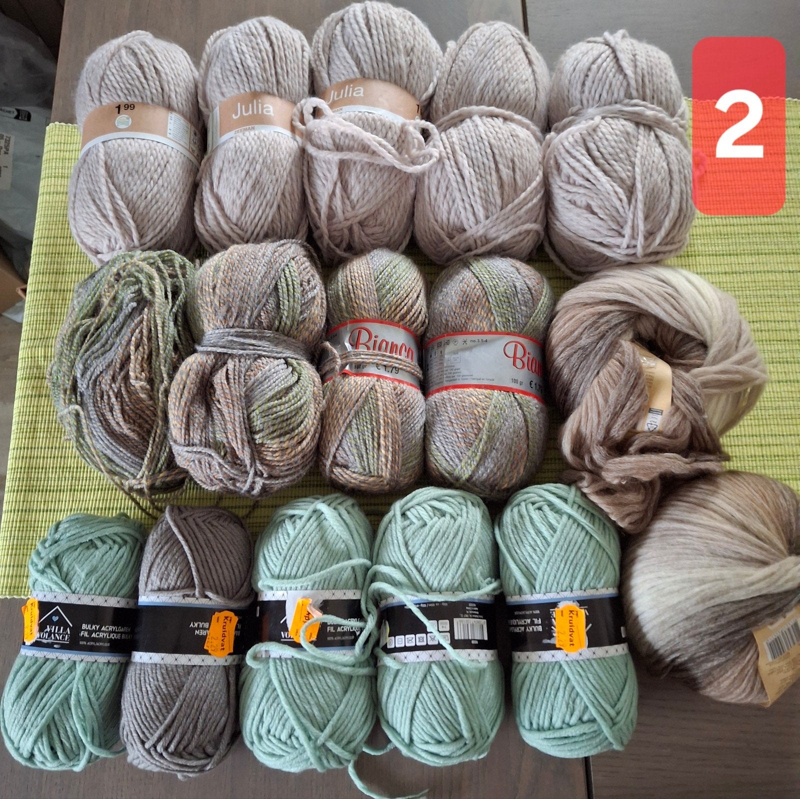Grote partij  garen, diverse kleuren en merken, Hobby en Vrije tijd, Breien en Haken, Ophalen of Verzenden, Nieuw, Breien of Haken