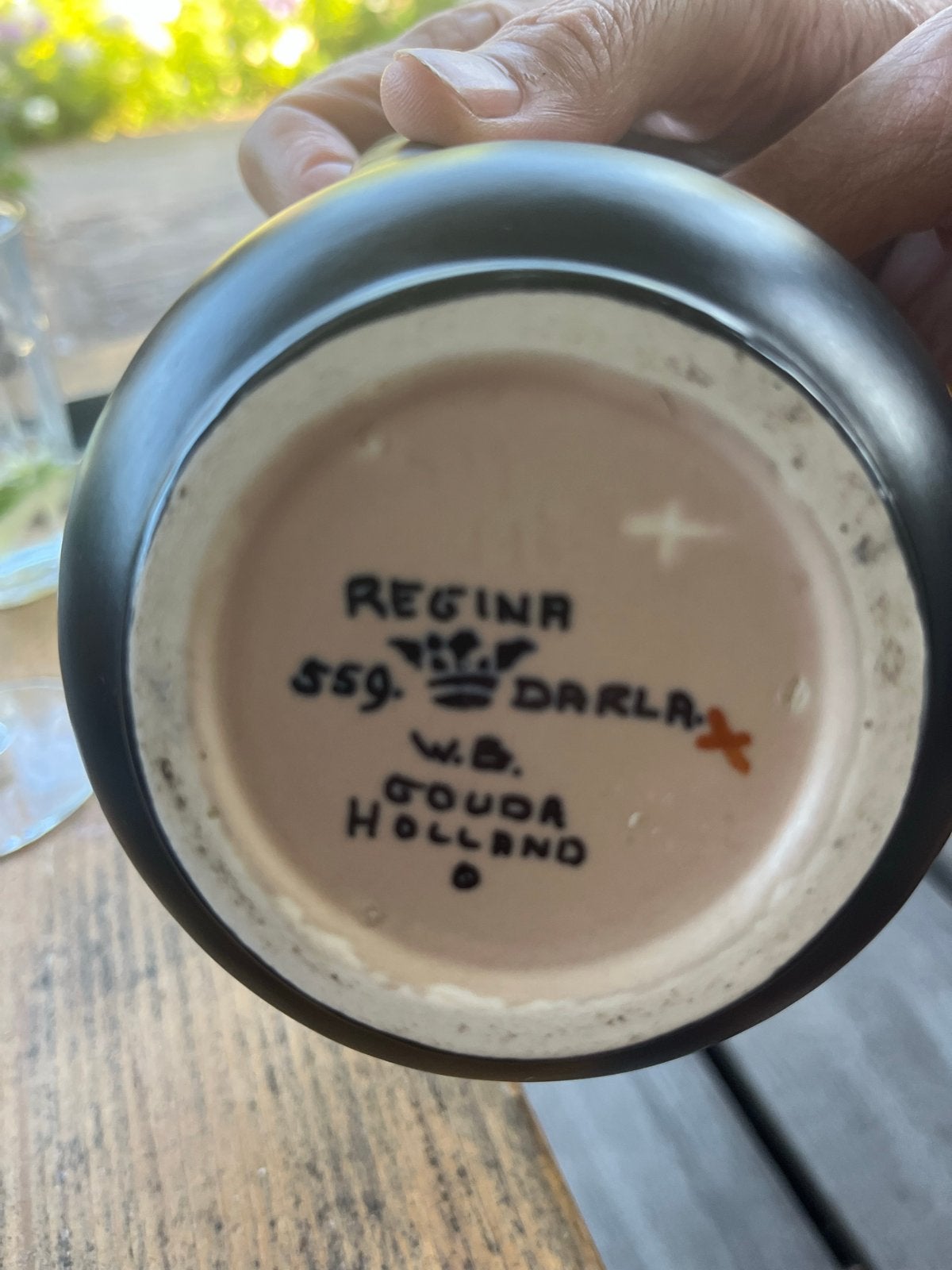 Regina Darla Gouda vaasje 559, Antiek en Kunst, Ophalen of Verzenden