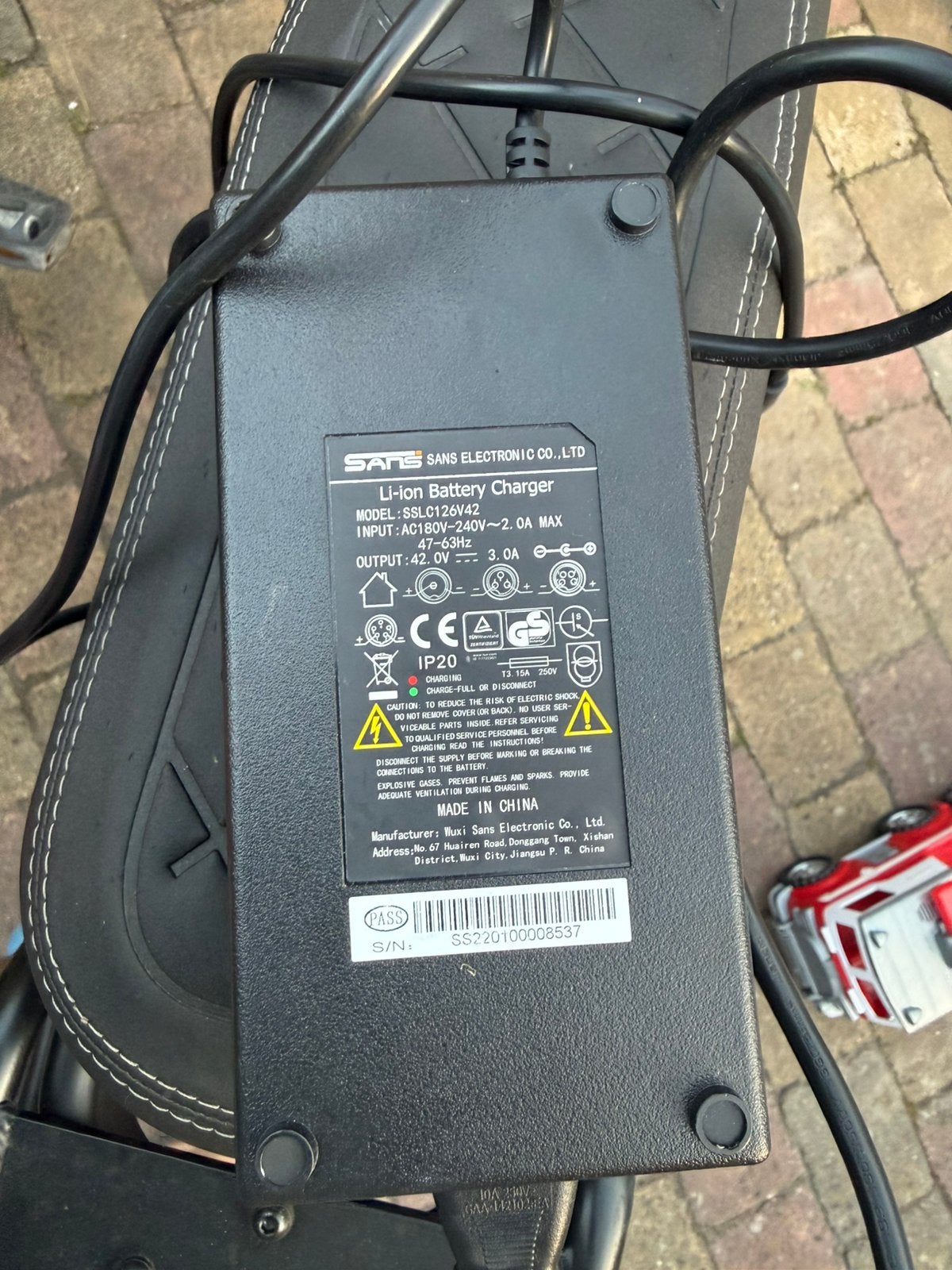 Knaap fatbike oplader, Ophalen of Verzenden, Zo goed als nieuw