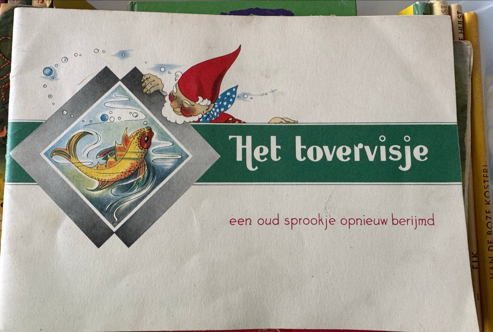 Het Tovervisje - Gave editie, alle plaatjes ingeplakt, Ophalen of Verzenden, Zo goed als nieuw