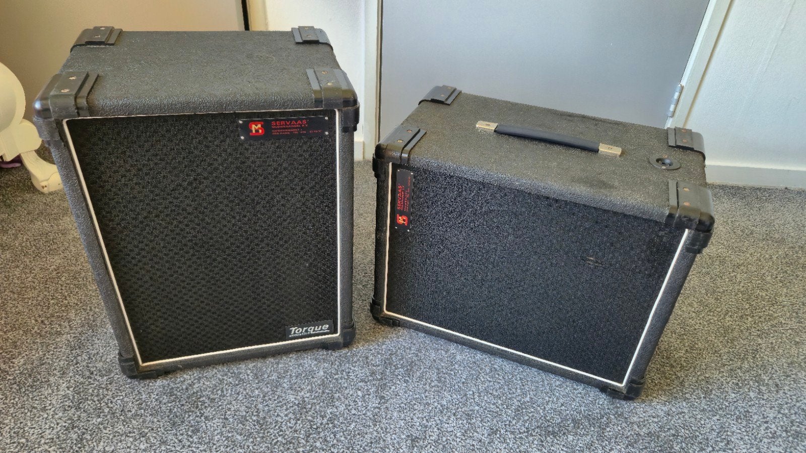 Set Torque Acoustics PA-speakers – 2 stuks – vintage, Muziek en Instrumenten, Ophalen, Gebruikt, 100 watt of meer