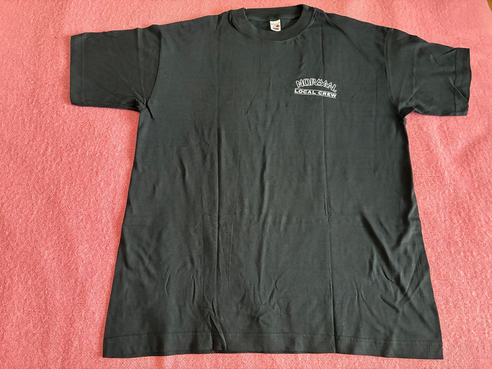 Normaal Local Crew T-shirt Zwart Maat XL, Kleding | Heren, T-shirts, Ophalen of Verzenden, Gedragen, Maat 56/58 (XL), Zwart