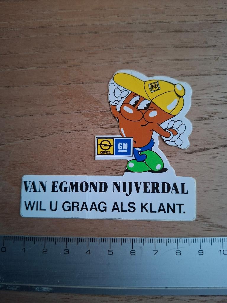 Sticker Opel, Verzamelen, Stickers, Ophalen of Verzenden, Zo goed als nieuw, Auto of Motor