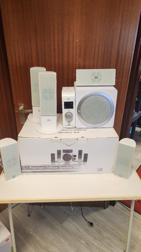 5.1 Premium Edition Speaker Set - Compleet Surround Systeem, Ophalen, Gebruikt, Minder dan 60 watt, Overige merken