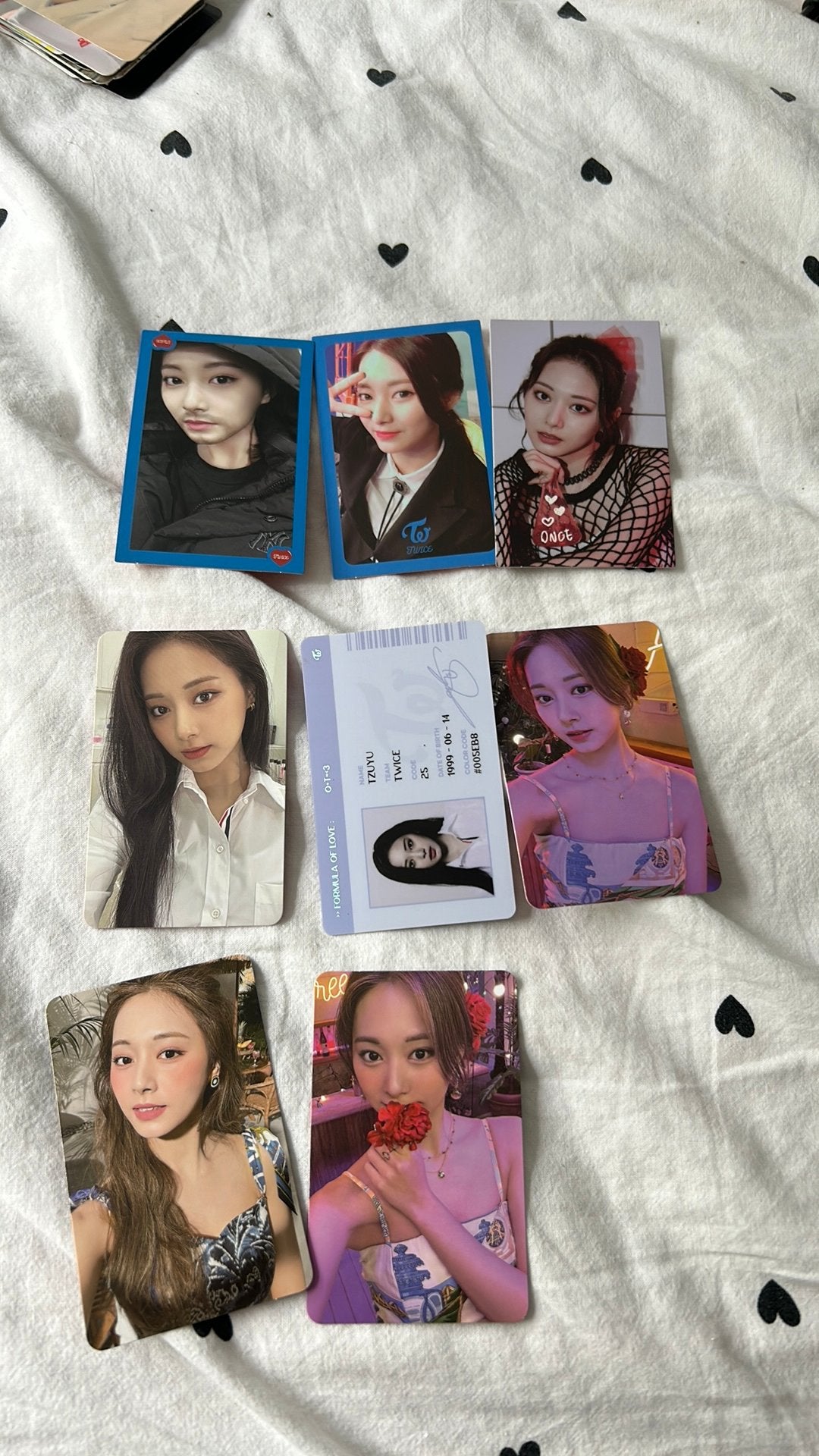 Twice tzuyu photocards, Ophalen of Verzenden