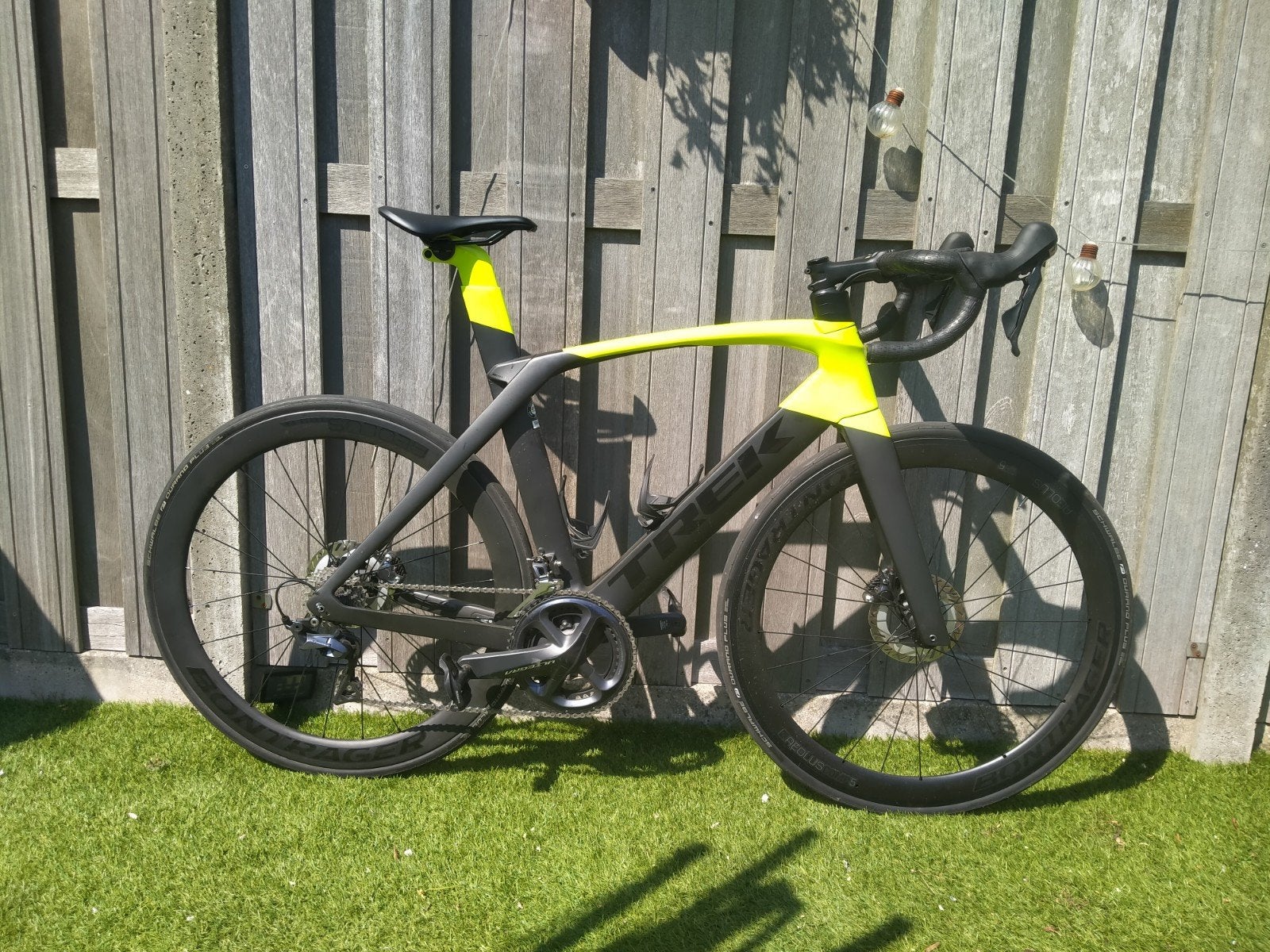 Trek Madone SL6 disc, perfecte staat !!, 28 inch, Carbon, Heren, Zo goed als nieuw
