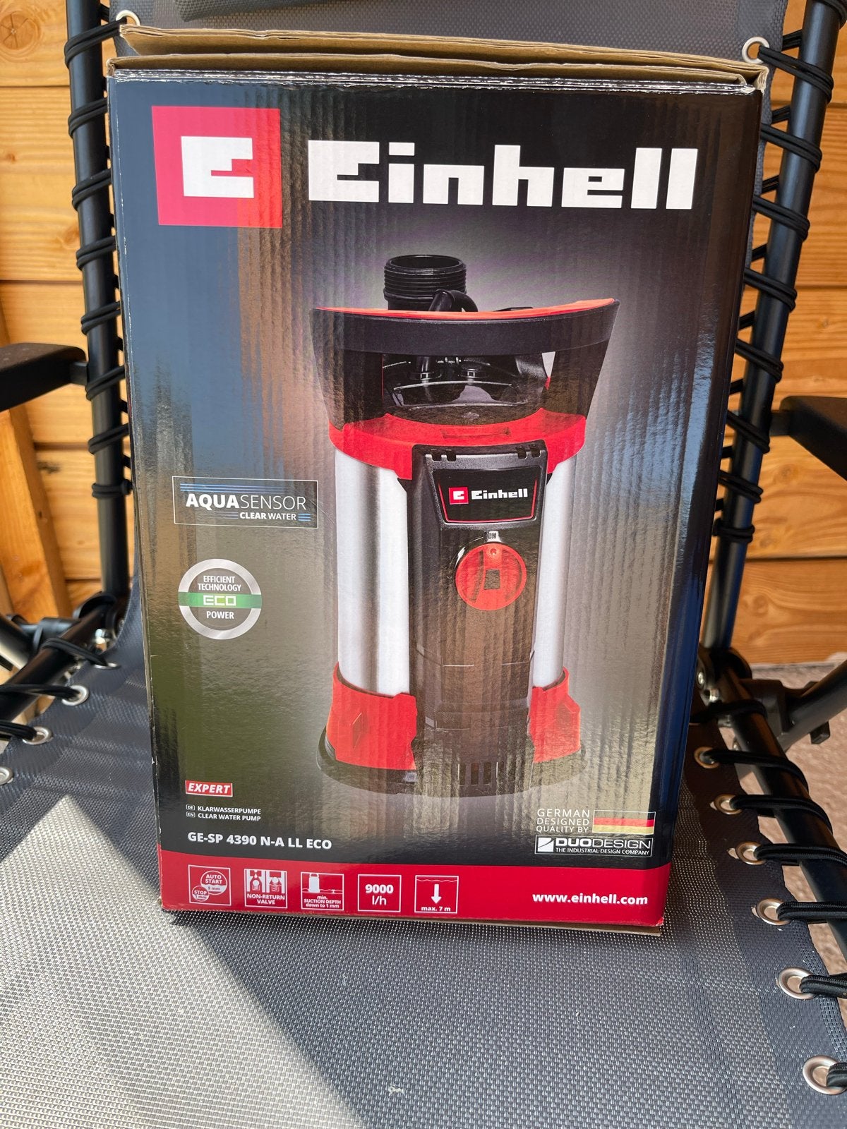 Einhell GE-SP 4390 N-A LL ECO Dompelpomp - Nieuw in doos, Ophalen, Nieuw, Dompelpomp