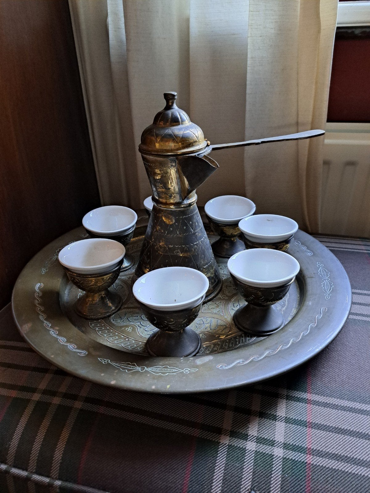 antiek thee koffie servies, Verzenden
