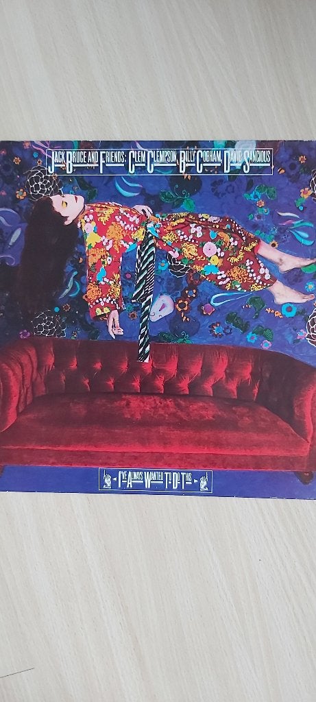 Jack Bruce I've always wanted to do this LP (Cream), LP, Pop, Ophalen of Verzenden, Zo goed als nieuw