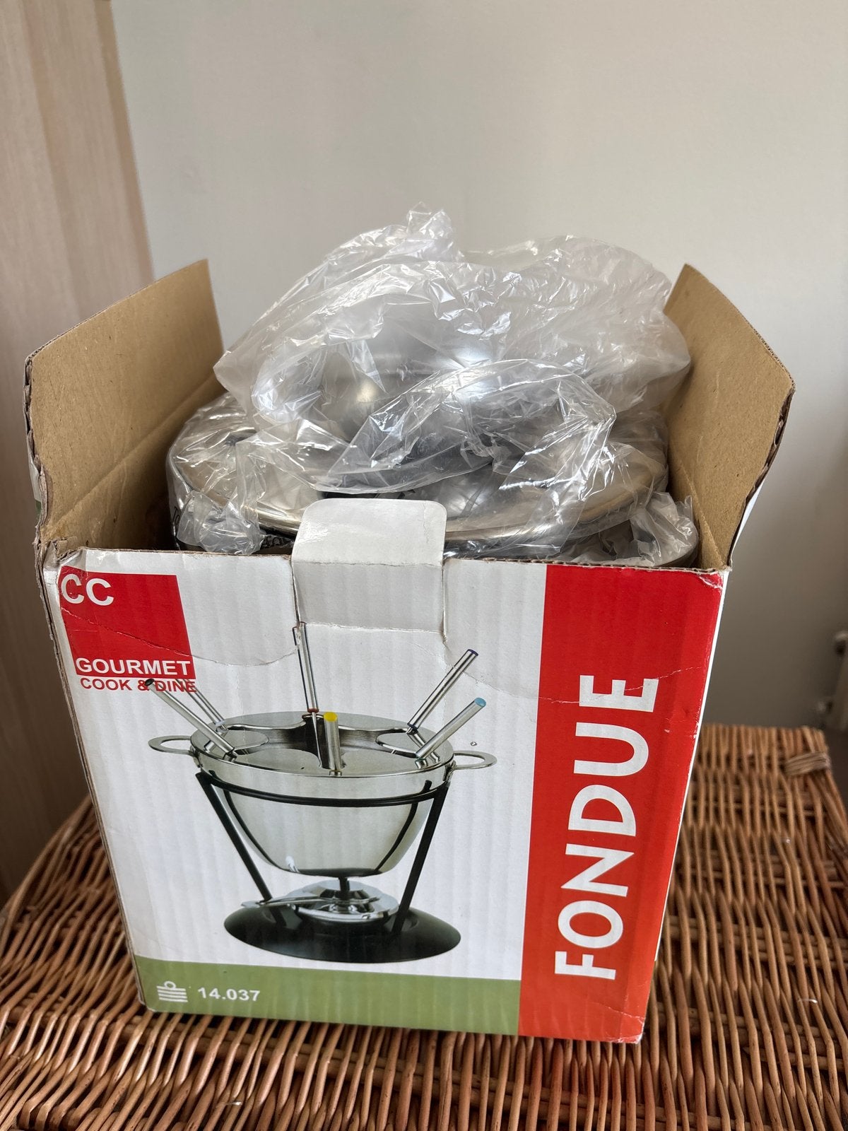 CC Gourmet Cook & Dine Fondueset - Nieuw in doos, Ophalen, Nieuw, Brander, Fondueset