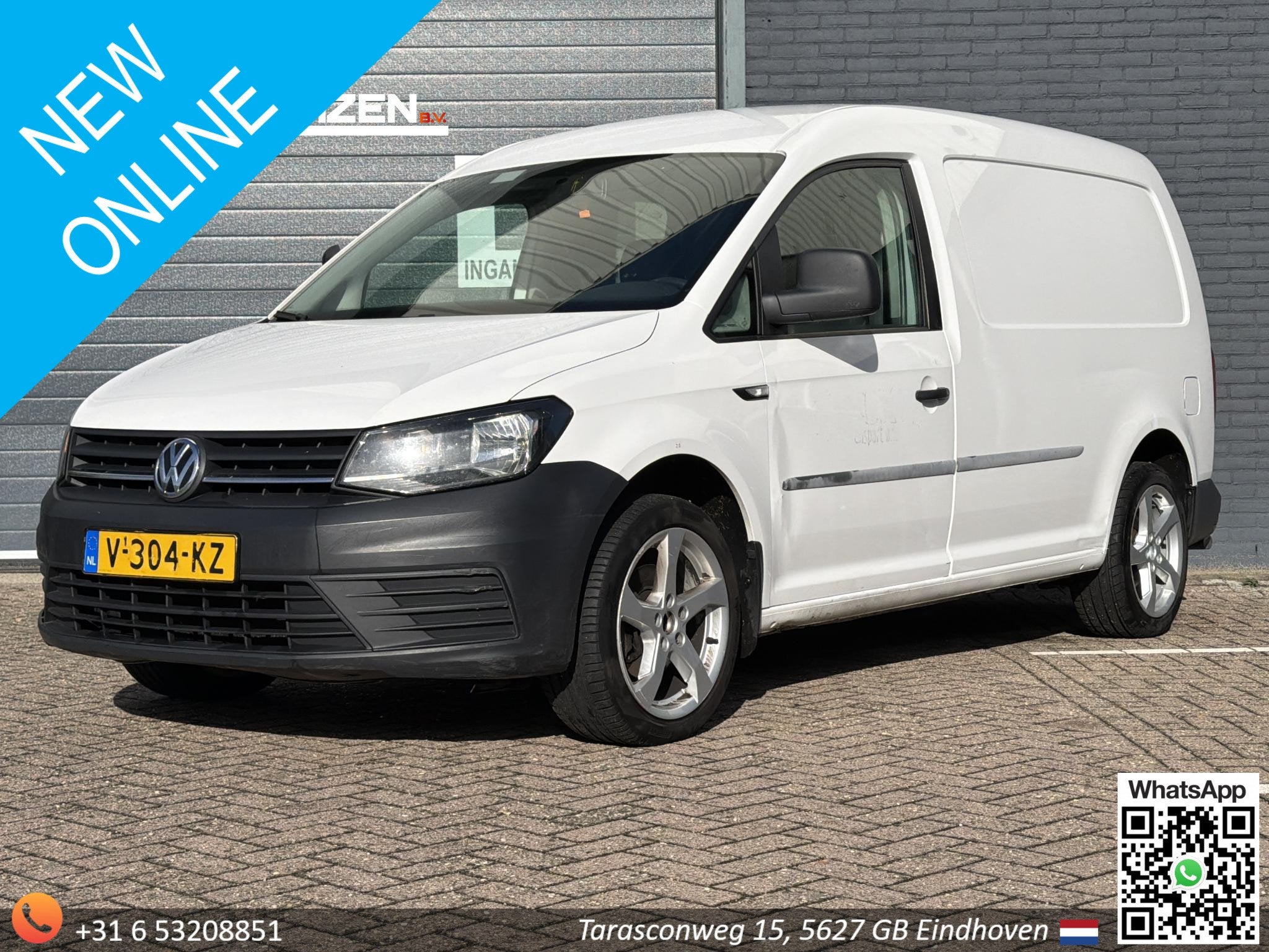 Volkswagen Caddy 2.0 TDI L2H1 BMT Maxi Easyline | € 4.450,, Auto's, Stof, Gebruikt, 4 cilinders, Volkswagen