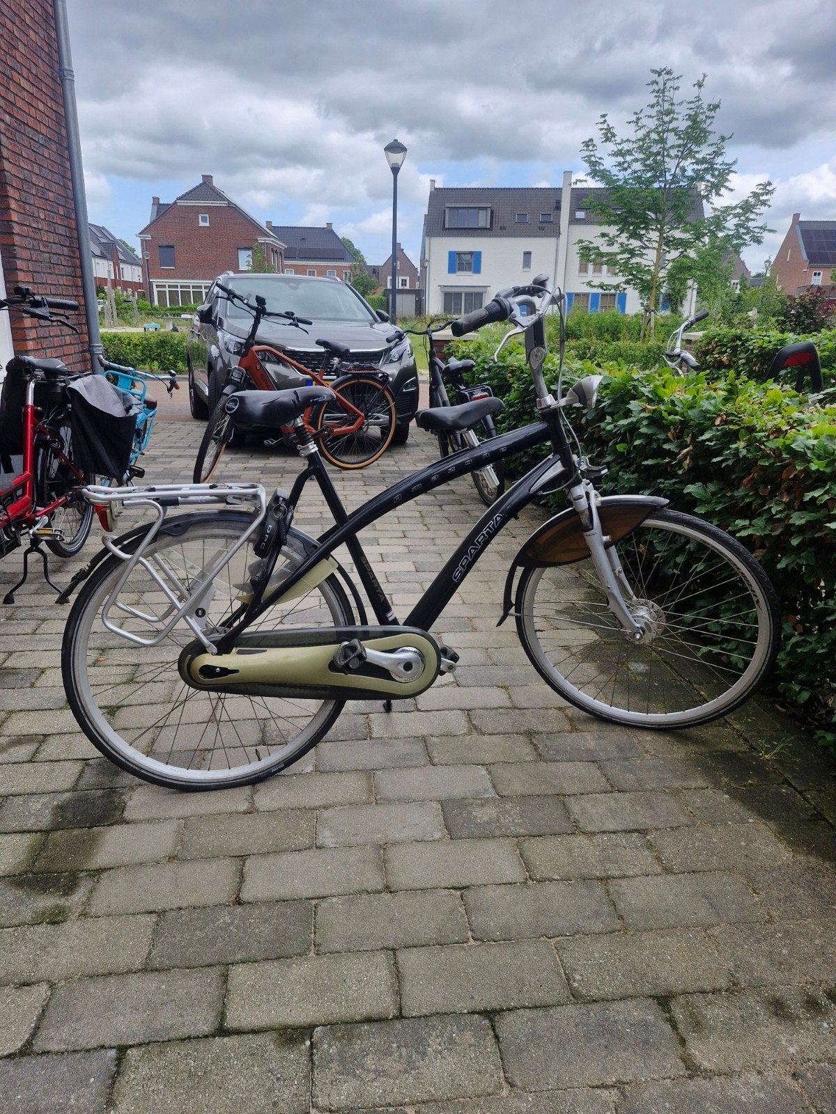 Degelijke herenfiets sparta papafiets, Fietsen en Brommers, Ophalen, Gebruikt, Sparta, Versnellingen