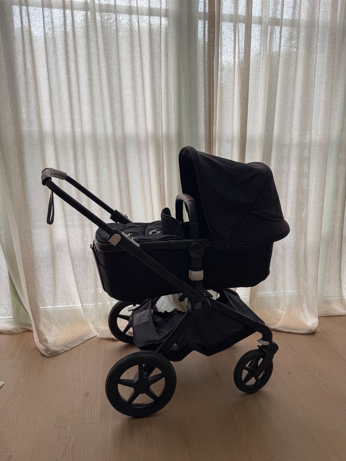 Bugaboo Fox 2 compleet + voetenzak + meerijdplankje&adapters, Ophalen, Gebruikt, Combiwagen, Bugaboo