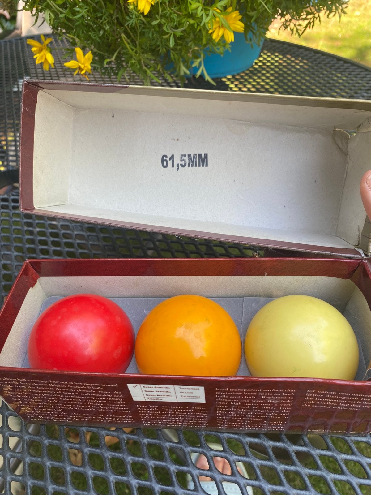 Super aramith biljartballen, Ophalen of Verzenden, Zo goed als nieuw, Keu of Ballen