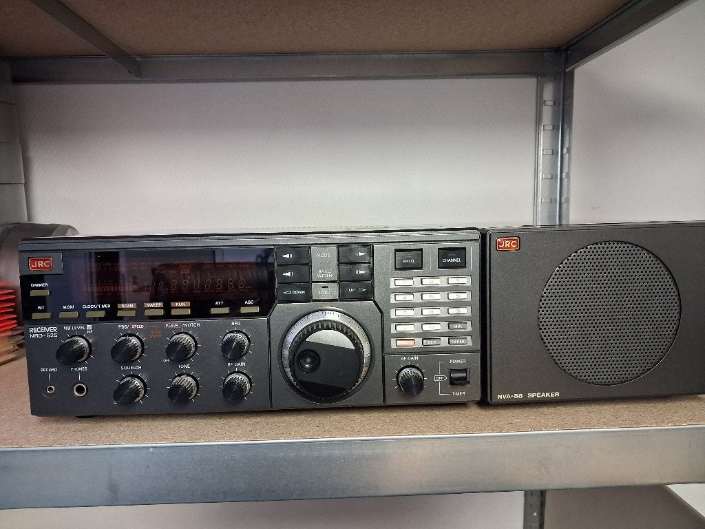 JRC NRD525 kortegolfontvanger  HF, Telecommunicatie, Ophalen of Verzenden, Gebruikt, Ontvanger