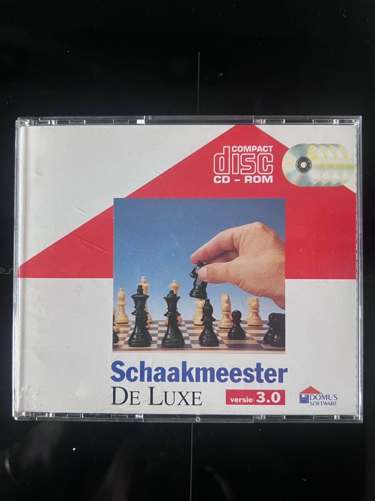 Schaakmeester De Luxe versie 3.0 - 4 CDROM PC Spel, Ophalen of Verzenden, Zo goed als nieuw