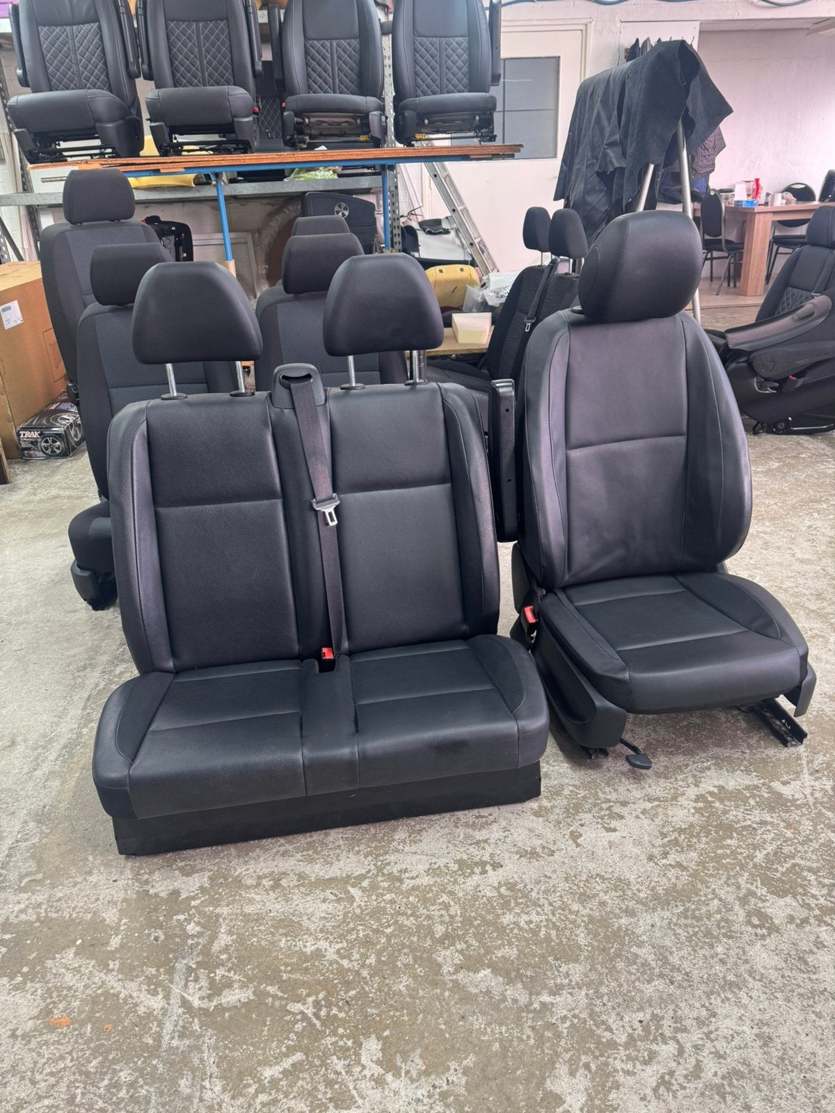 Mercedes Vito W447 bank + comfort stoel | Origineel leder, Auto-onderdelen, Ophalen