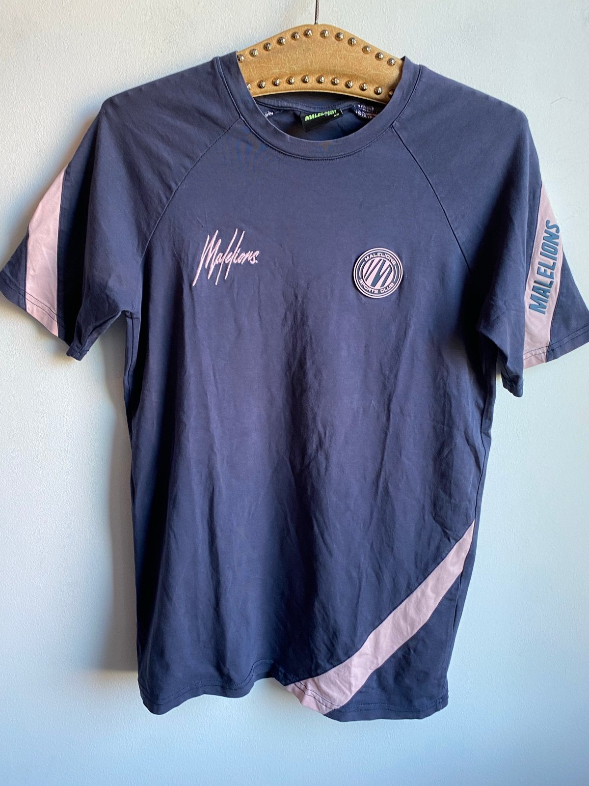 Malelions T-shirt XS, Ophalen of Verzenden, Zo goed als nieuw, Maat 46 (S) of kleiner, Blauw
