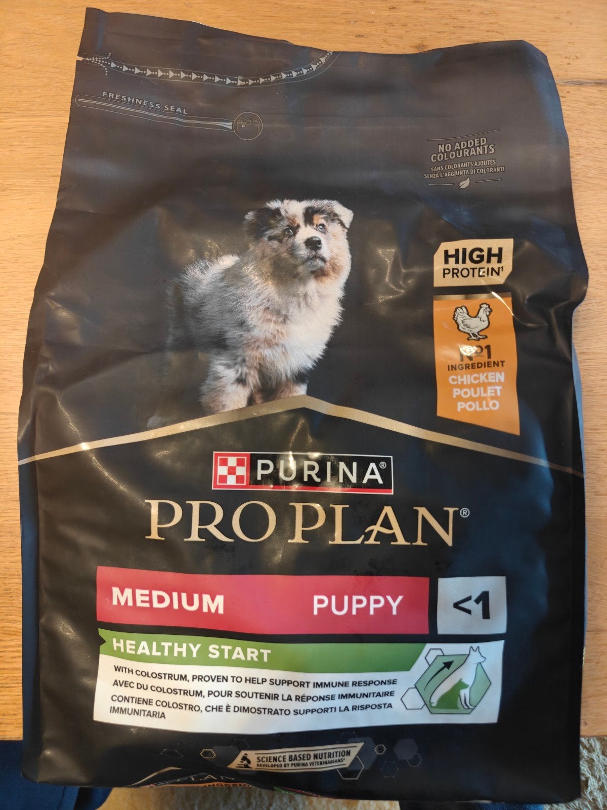 Purina Pro plan puppy medium chicken 3 KG ongeopend, Dieren en Toebehoren, Dierenvoeding, Ophalen of Verzenden, Hond