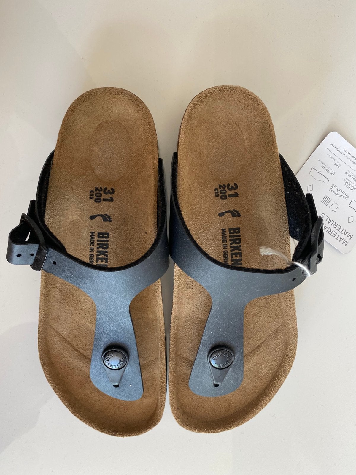 Birkenstock zwart kind maat 31, Kinderen en Baby's, Ophalen, Jongen of Meisje, Schoenen, Nieuw
