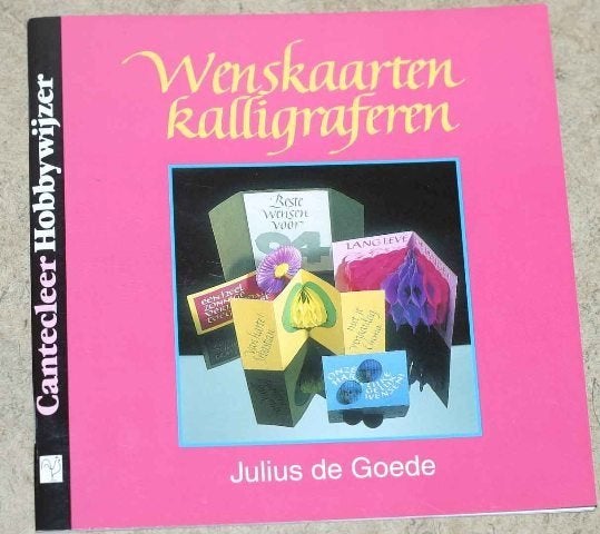 Wenskaarten kalligraferen -   chw113, Ophalen of Verzenden, Zo goed als nieuw, Tekenen en Schilderen, Geschikt voor kinderen