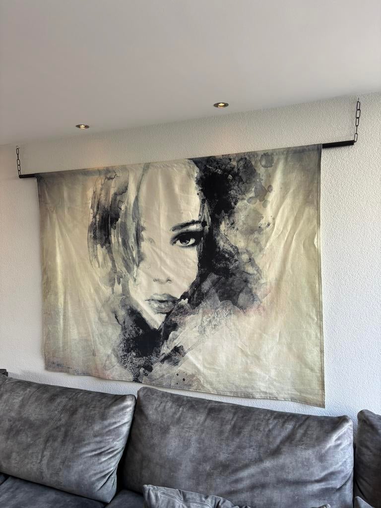 Urban cotton the look doek wandkleed, Huis en Inrichting, Woonaccessoires | Wanddecoraties, Ophalen of Verzenden, Zo goed als nieuw