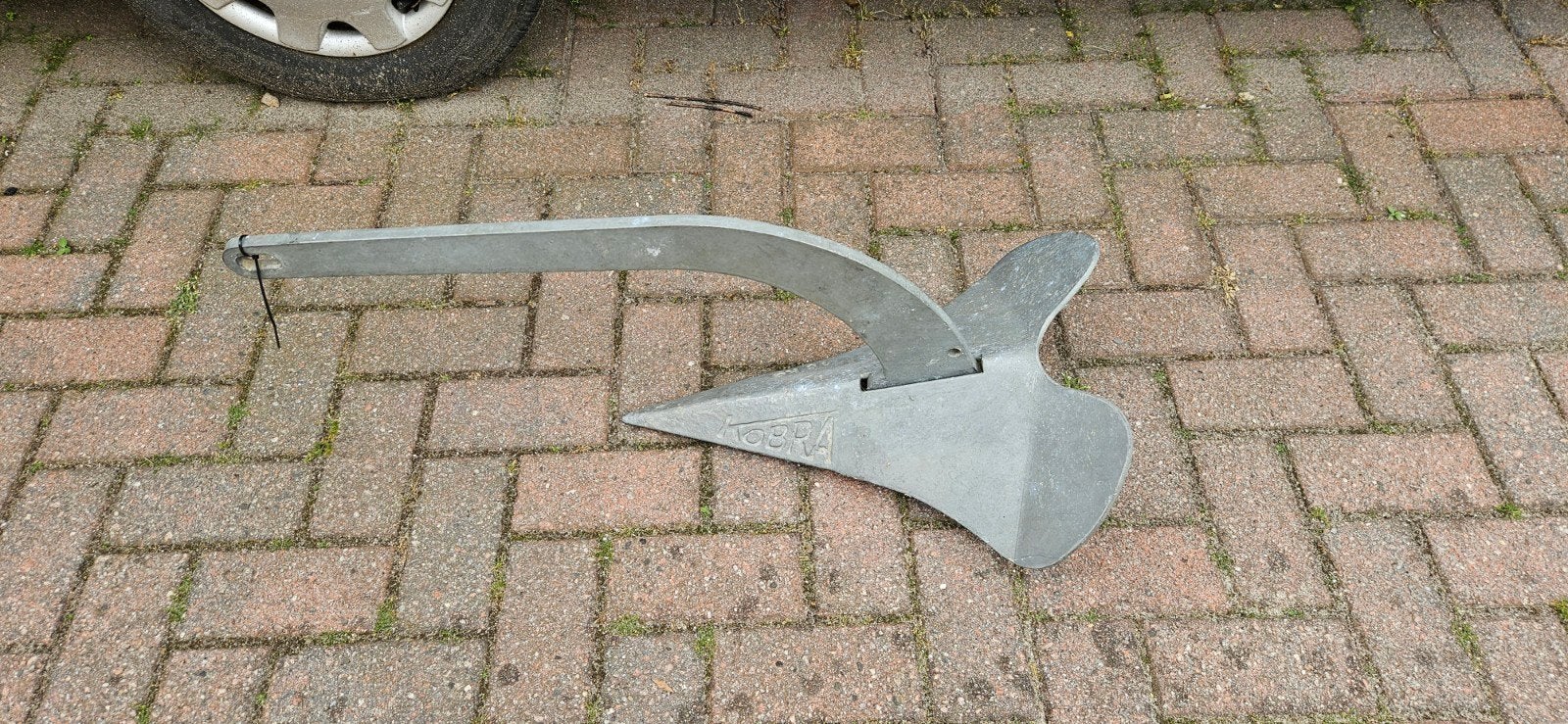 Kobra anker 16kg gegalvaniseerd - Zo goed als nieuw, Watersport en Boten, Ophalen of Verzenden, Zo goed als nieuw, Overige typen