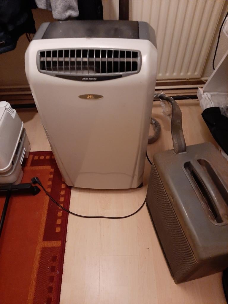 t.k. izgst mobiele airco met buiten unit top koeler, Ophalen, Minder dan 60 m³, Timer, 3 snelheden of meer